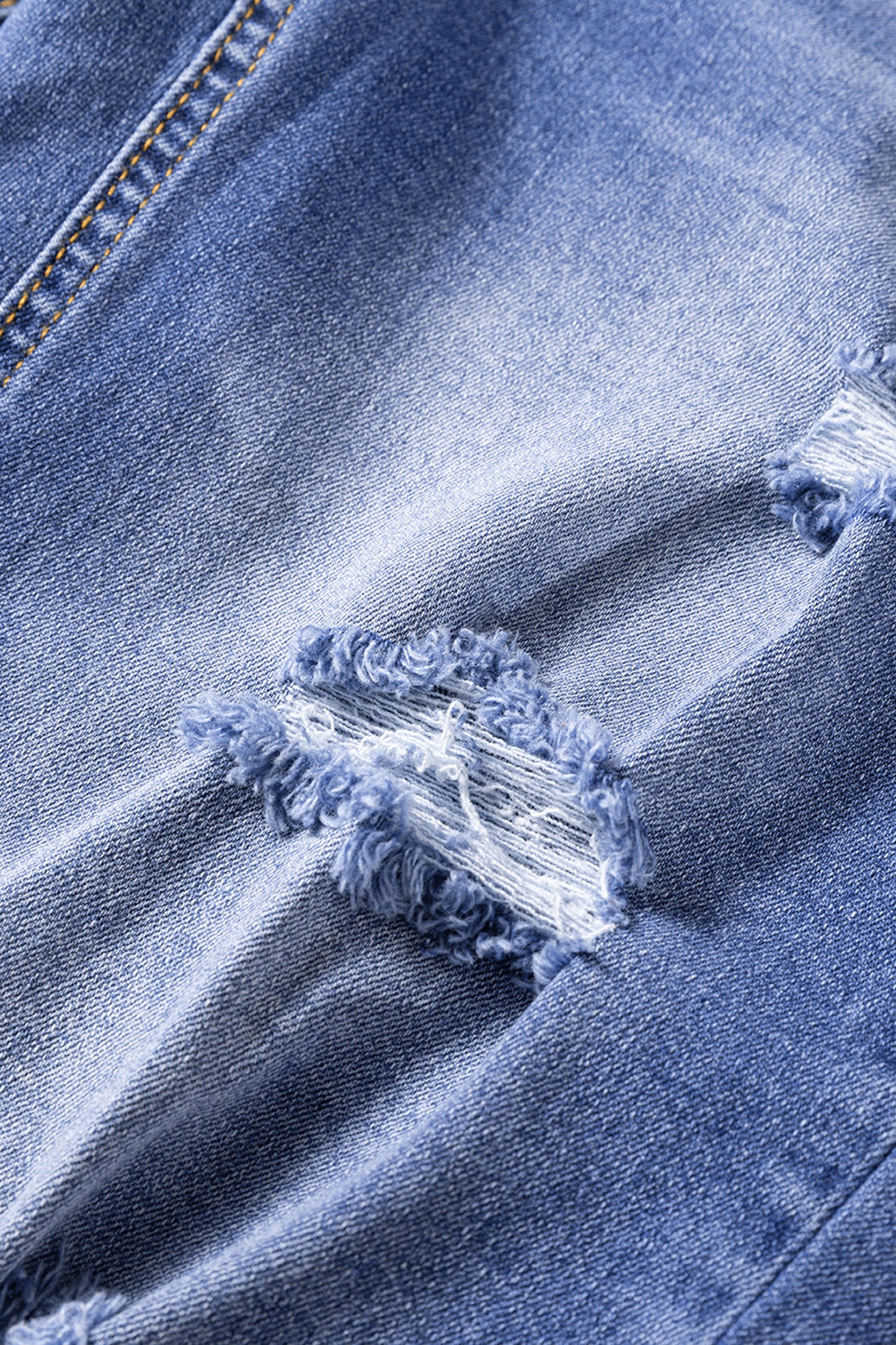 Myosotis Mid Rise Distressed Sneak Peek Straight Leg Jeans-Bottoms/Jeans-[Adult]-[Female]-2022 Online Blue Zone Planet