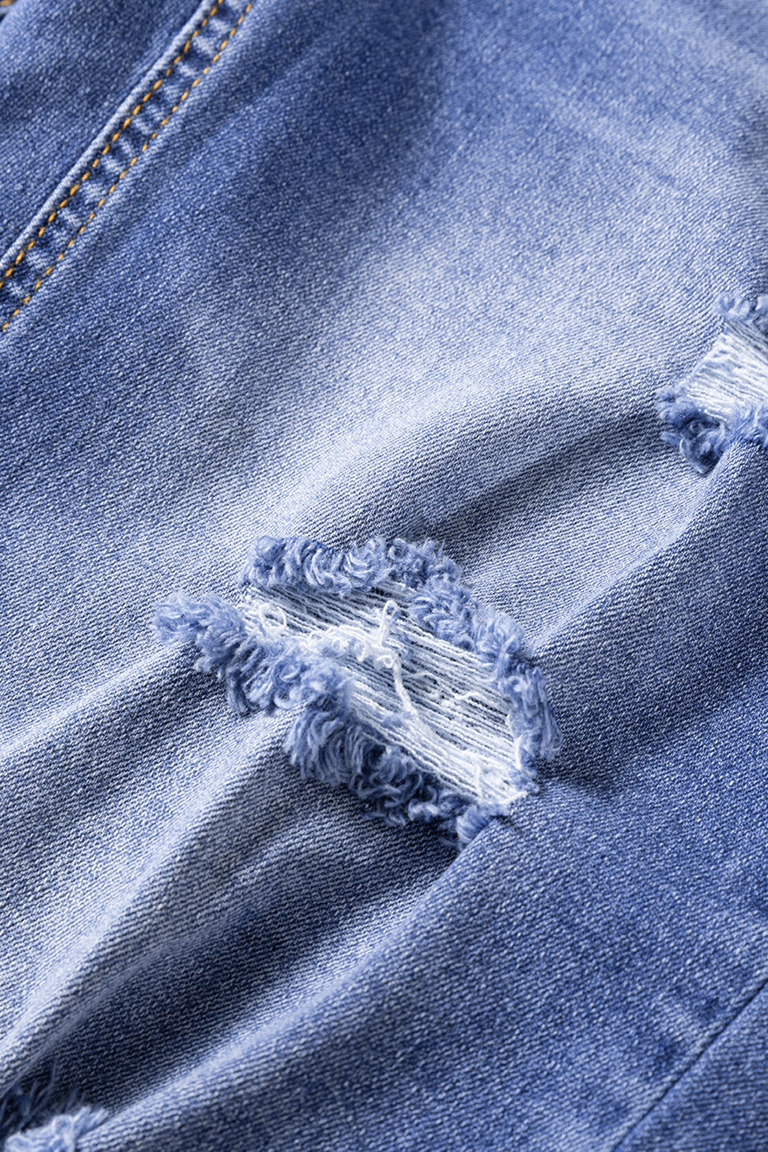 Myosotis Mid Rise Distressed Sneak Peek Straight Leg Jeans-Bottoms/Jeans-[Adult]-[Female]-2022 Online Blue Zone Planet