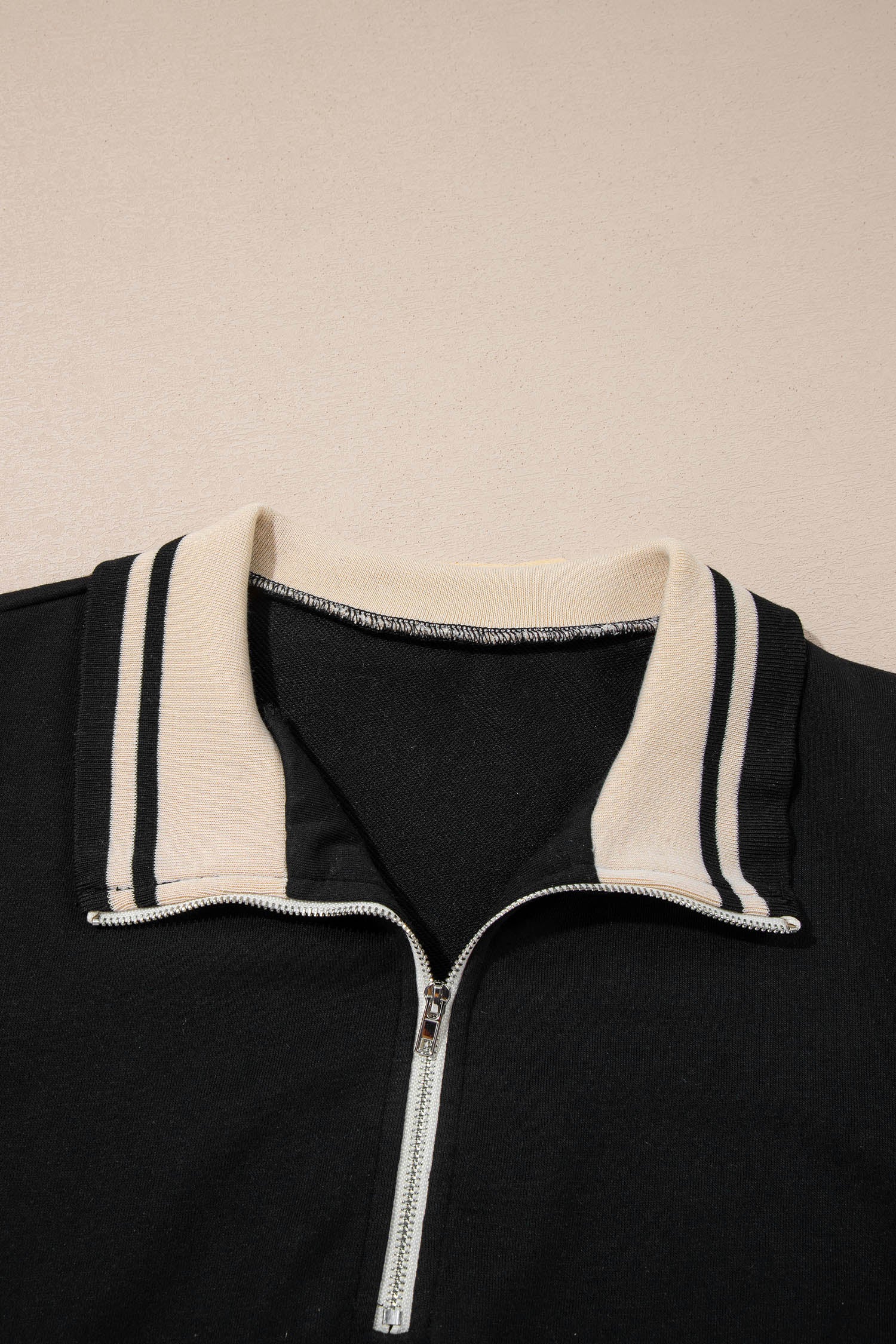 Black Striped Webbing Trim Preppy Polo Tee Dress-TOPS / DRESSES-[Adult]-[Female]-2022 Online Blue Zone Planet
