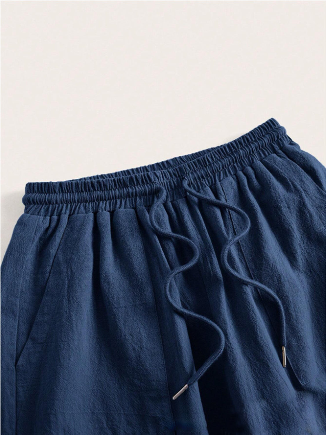 Drawstring Wide Leg Pants-BOTTOMS SIZES SMALL MEDIUM LARGE-[Adult]-[Female]-2022 Online Blue Zone Planet