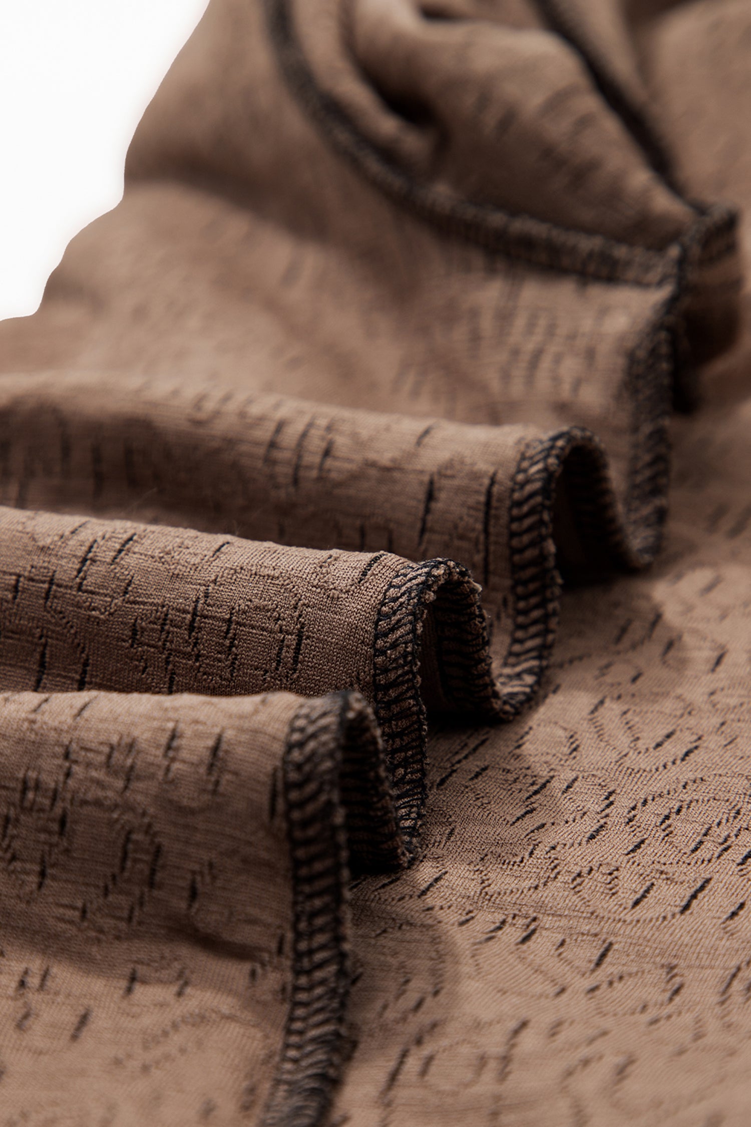 Black Leopard Print Puffy Bracelet Sleeve Contrast Trim Round Neck Top-Tops/Blouses & Shirts-[Adult]-[Female]-2022 Online Blue Zone Planet