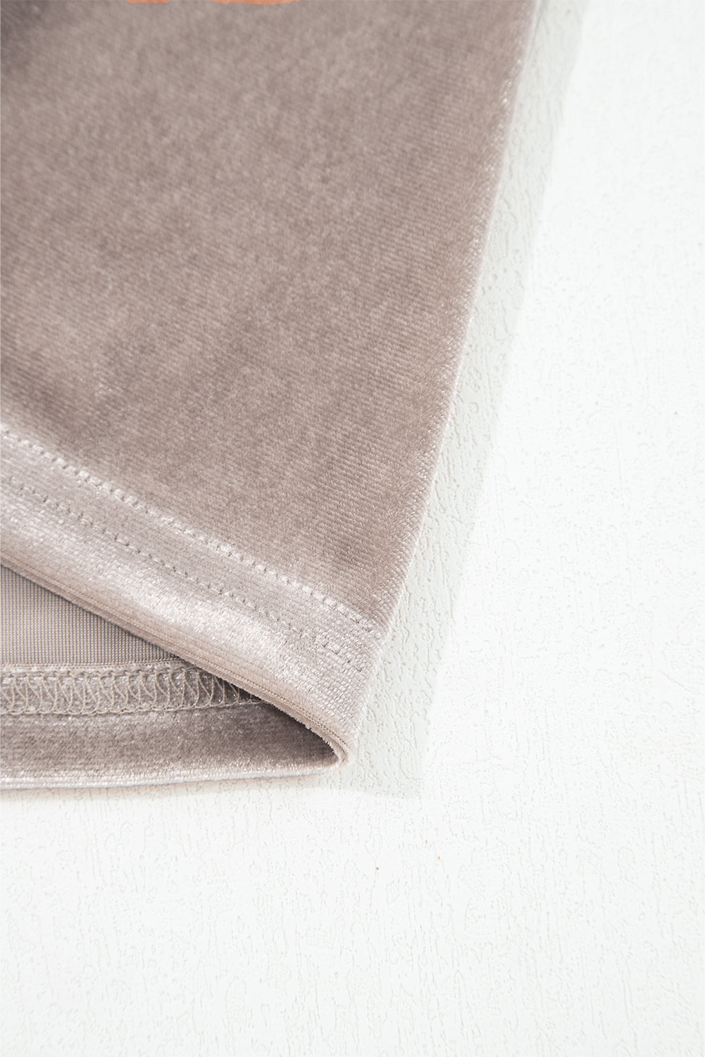 Smoke Gray 3/4 Sleeve Open Front Velvet Kimono-Outerwear/Kimonos-[Adult]-[Female]-2022 Online Blue Zone Planet