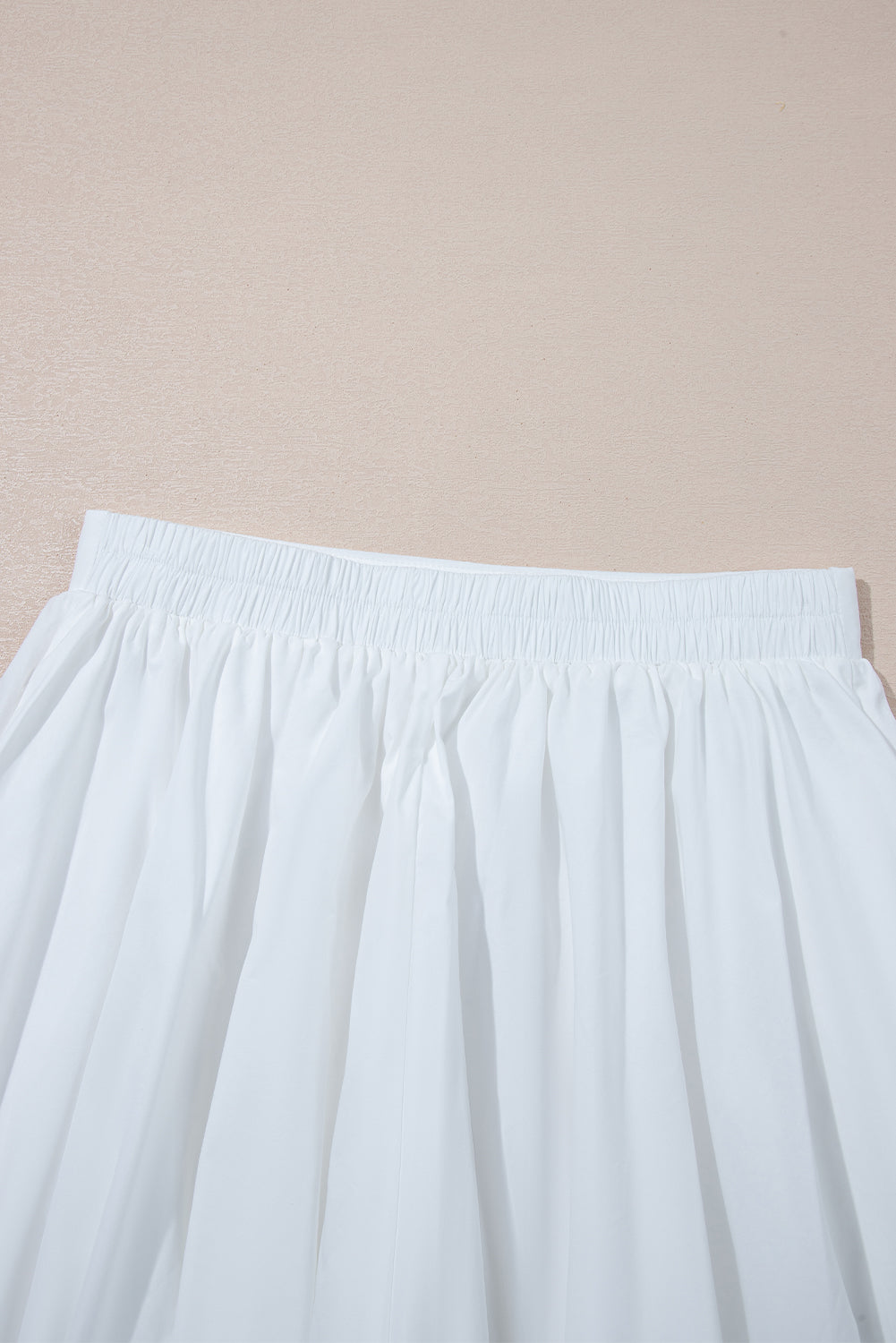 White Bubble Mini Skirt With Pockets-Bottoms/Skirts & Petticoat-[Adult]-[Female]-2022 Online Blue Zone Planet
