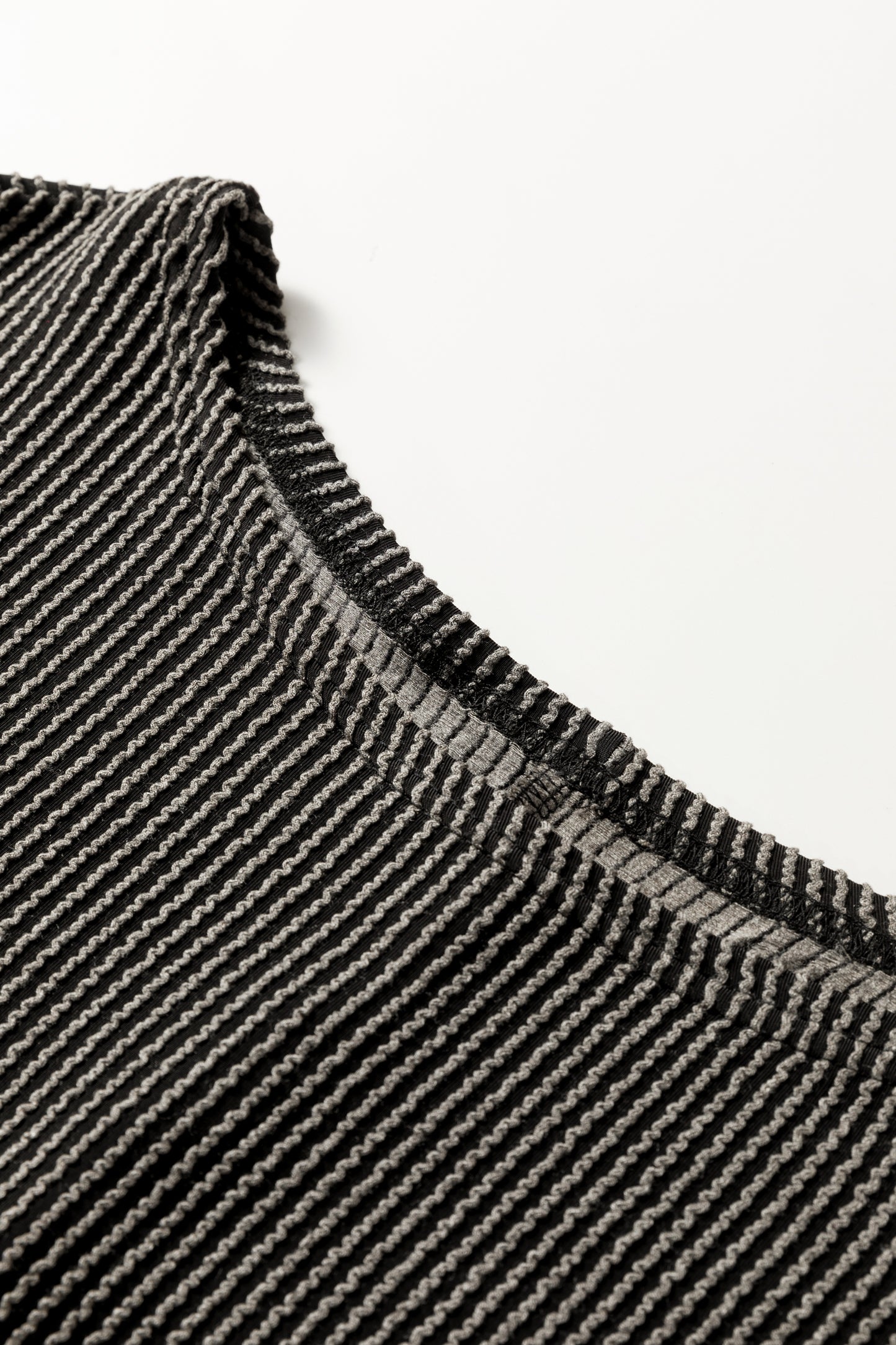 Carbon Grey Twisted Ribbed Dolman Long Sleeve Top-Tops/Long Sleeve Tops-[Adult]-[Female]-2022 Online Blue Zone Planet