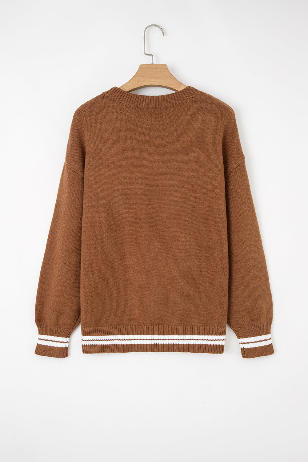 Coffee See You Cowboy Embroidered Western Graphic Sweater-TOPS / DRESSES-[Adult]-[Female]-2022 Online Blue Zone Planet