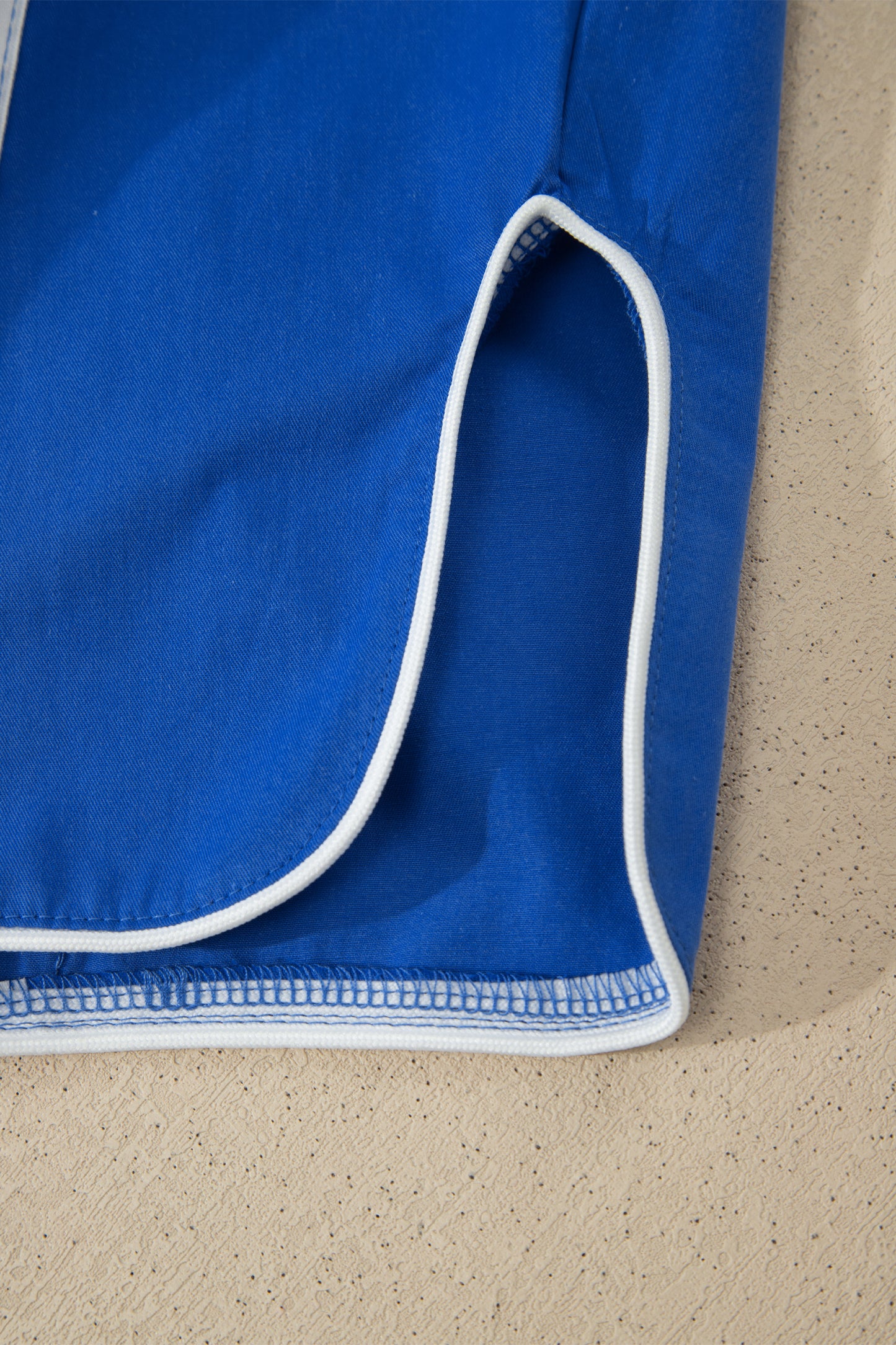 Black Contrast Striped Smocked Waist Drawstring Cropped Casual Pants-Bottoms/Pants & Culotte-[Adult]-[Female]-2022 Online Blue Zone Planet