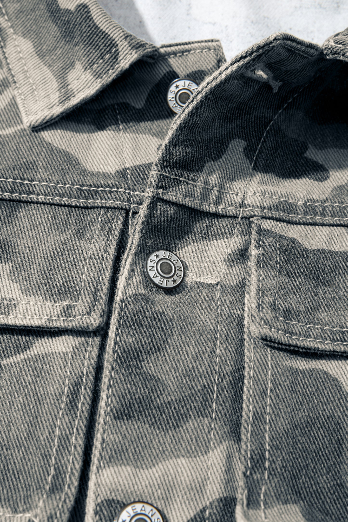 Green Camo Cargo Denim Vest-Outerwear/Vests-[Adult]-[Female]-2022 Online Blue Zone Planet