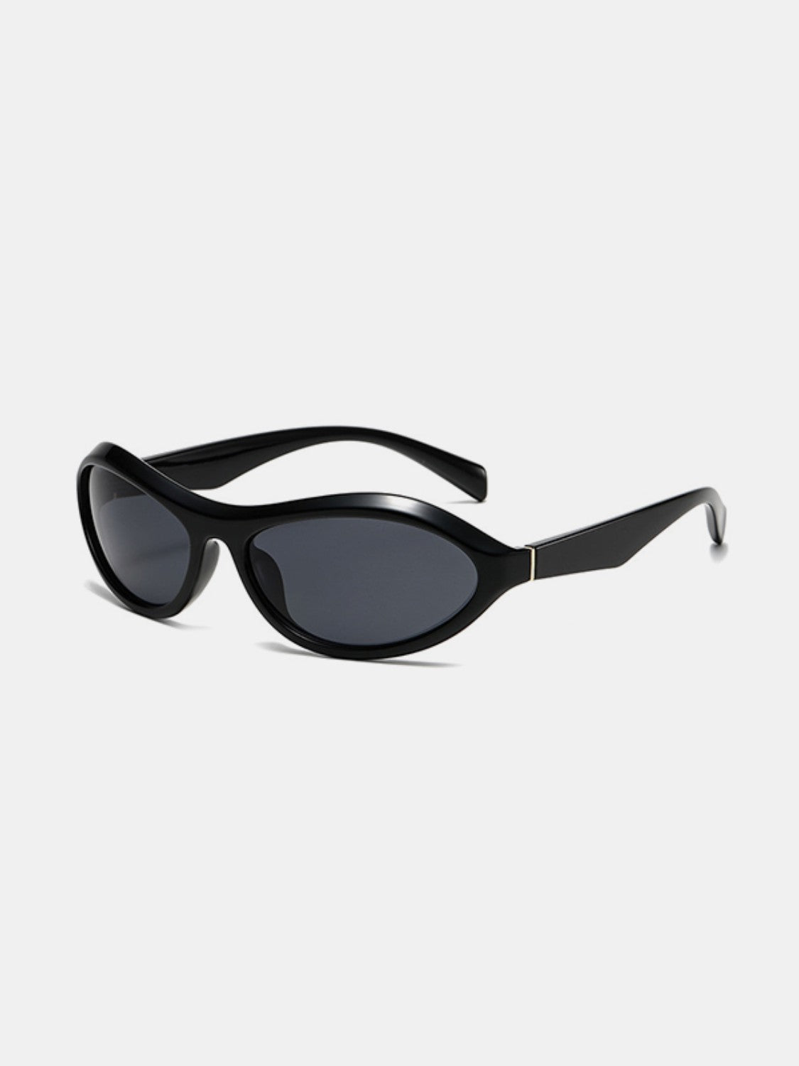 Cat Eye Polycarbonate Sunglasses-SUN GLASSES-[Adult]-[Female]-Black-One Size-2022 Online Blue Zone Planet