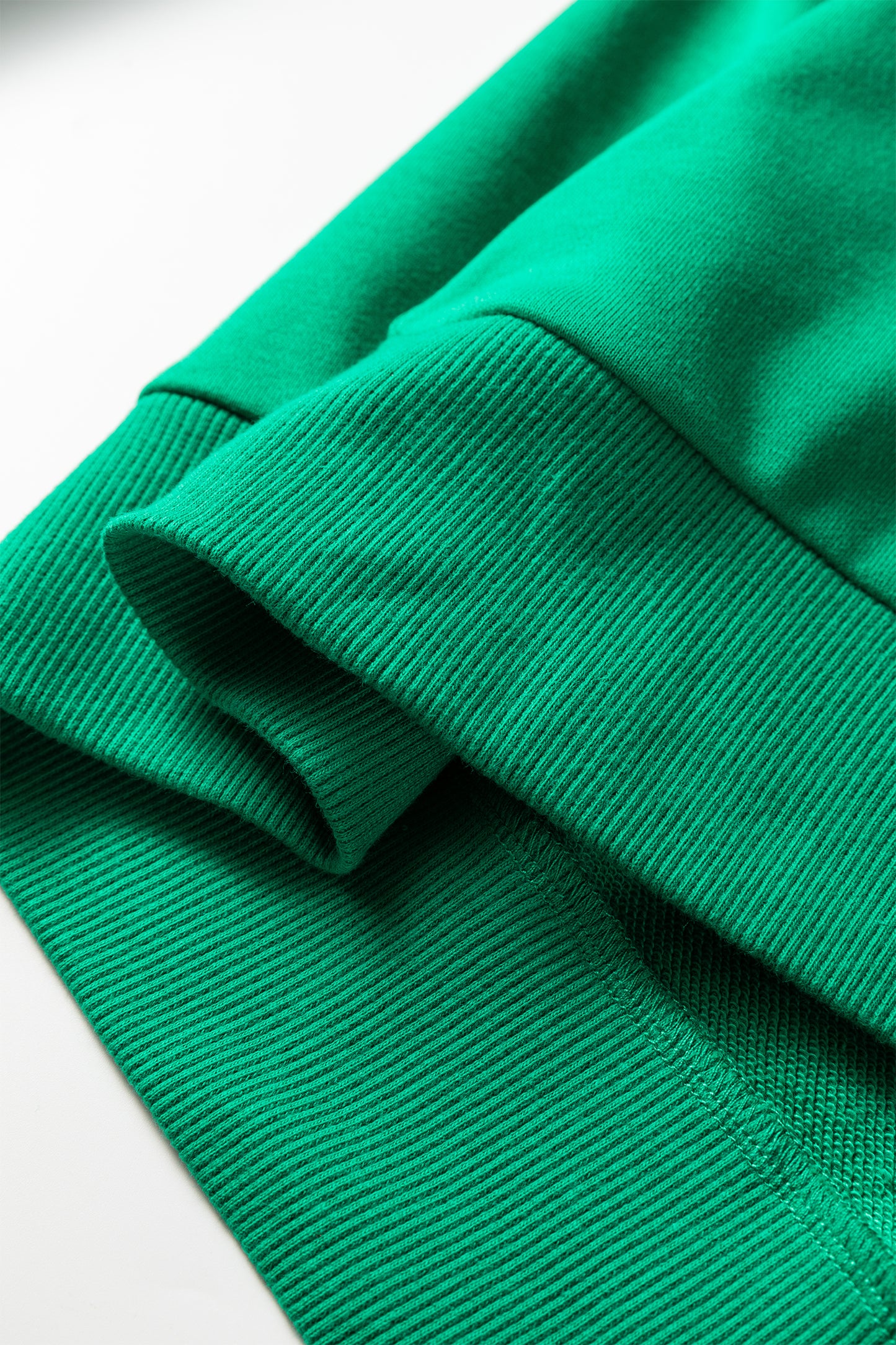 Sea Green Plaid MERRY Christmas Vacation Sweatshirt-Tops/Sweatshirts & Hoodies-[Adult]-[Female]-2022 Online Blue Zone Planet