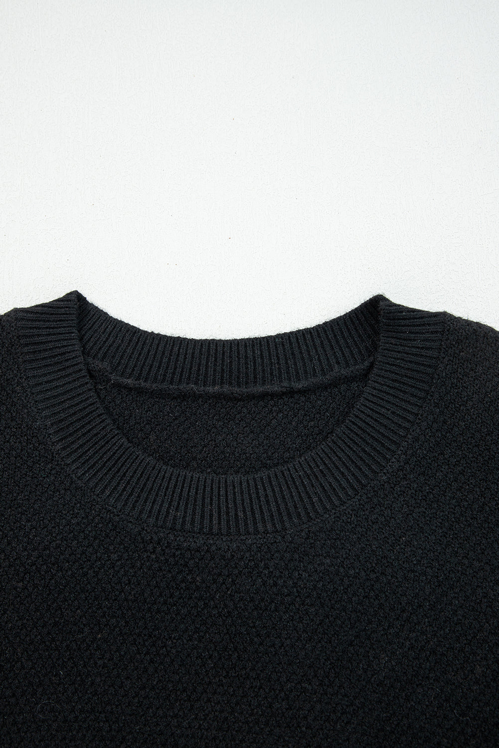 Dark Brown Color Block Knit Striped Sleeve Detail Casual Sweater-TOPS / DRESSES-[Adult]-[Female]-2022 Online Blue Zone Planet