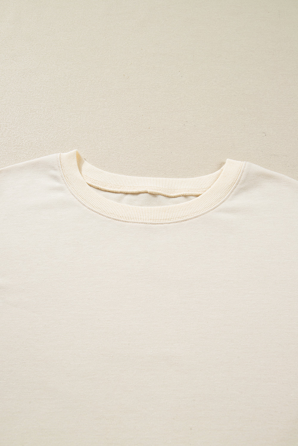 Beige Plus Size Multicolor Plaid Patchwork Sleeve Pullover Top-Plus Size/Plus Size Tops/Plus Size Long Sleeve Tops-[Adult]-[Female]-2022 Online Blue Zone Planet