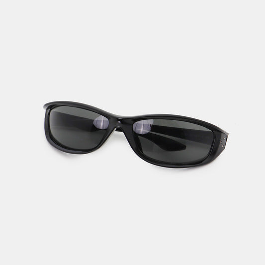 Polycarbonate Frame Rectangle Sunglasses-SUN GLASSES-[Adult]-[Female]-Black-One Size-2022 Online Blue Zone Planet
