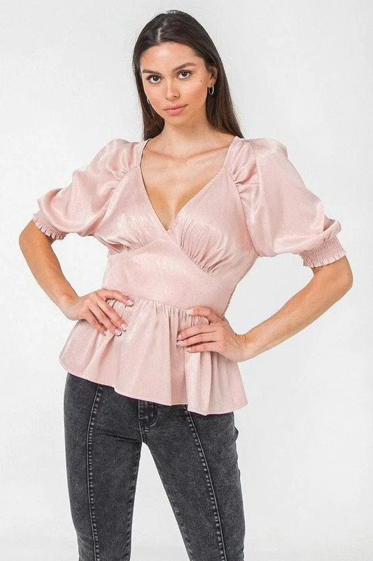 A Solid Sateen Top Blue Zone Planet