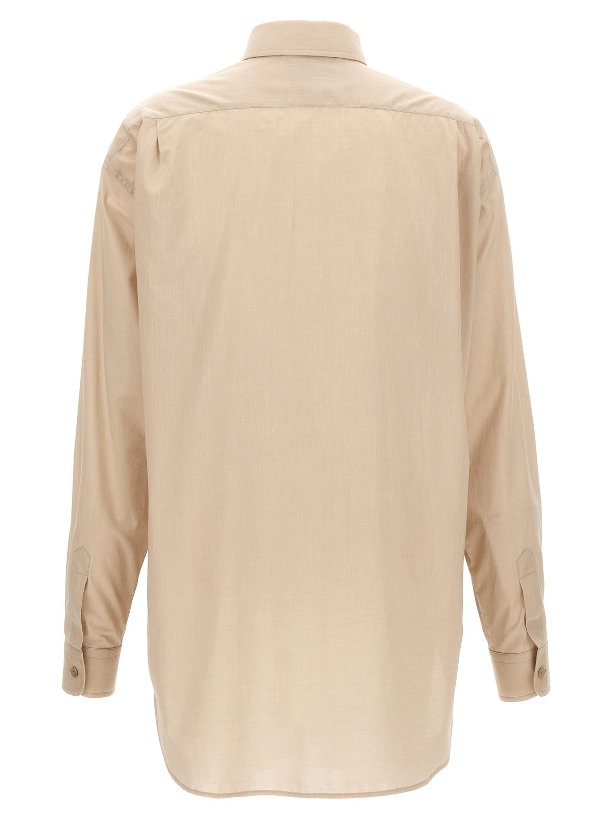 Moschino Cotton Shirt-Shirts-[Adult]-[Female]-2022 Online Blue Zone Planet