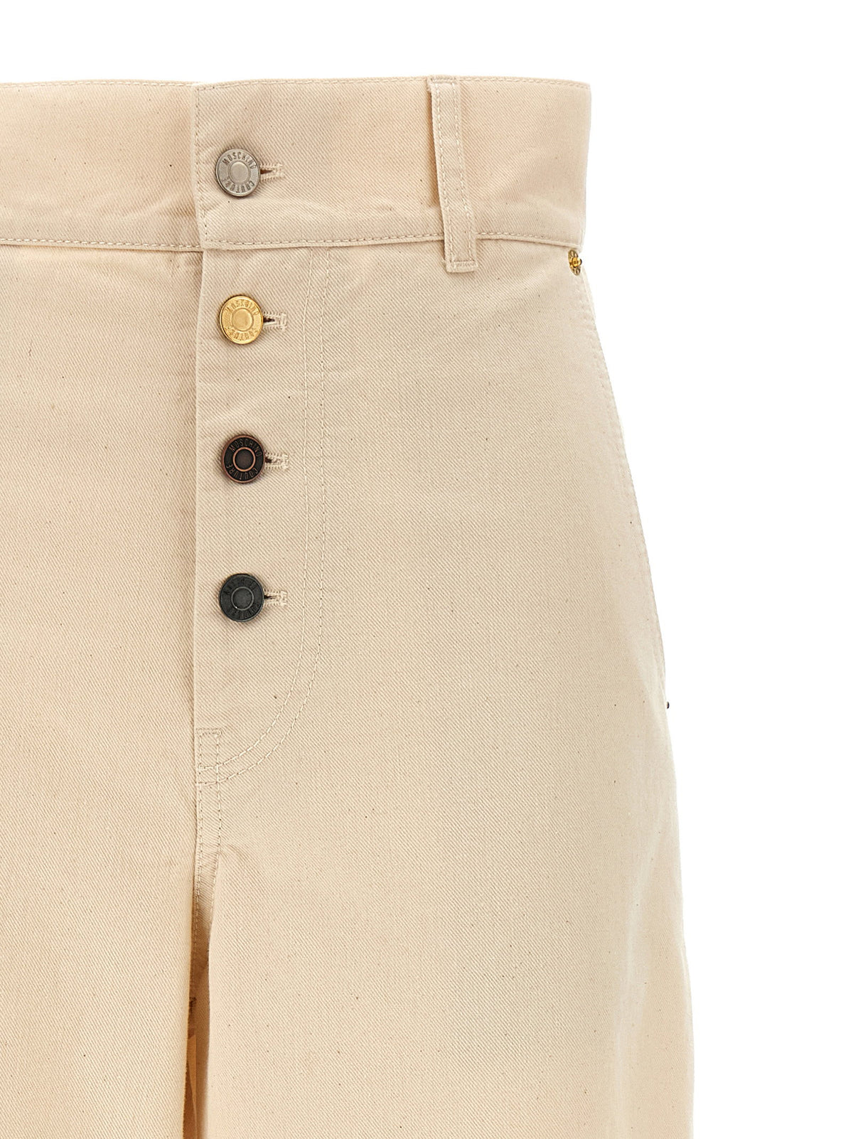 Moschino Cotton Trousers-Trousers-[Adult]-[Female]-2022 Online Blue Zone Planet