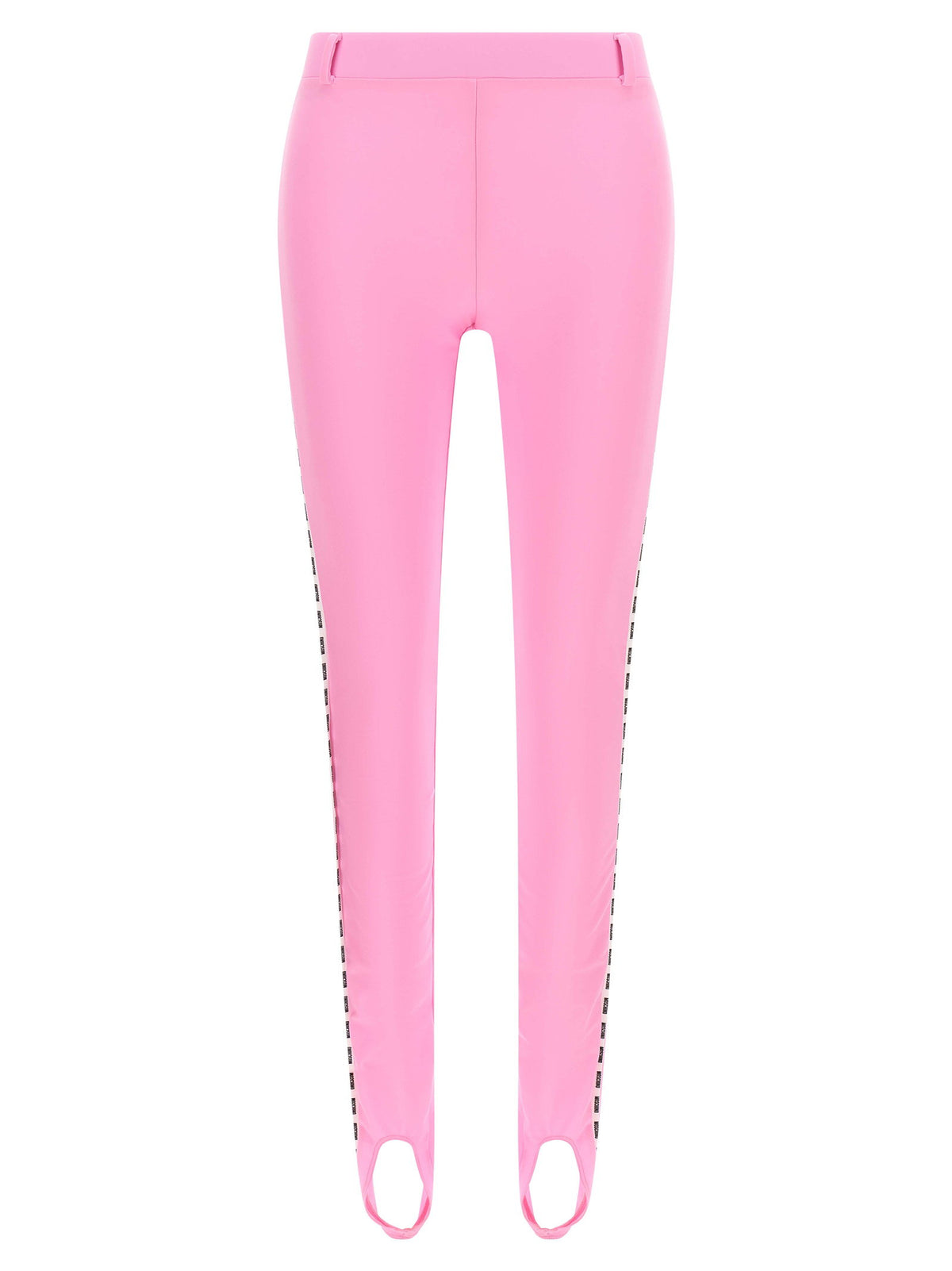 Moschino Leggings-Jeans-[Adult]-[Female]-38 IT-Pink-2022 Online Blue Zone Planet