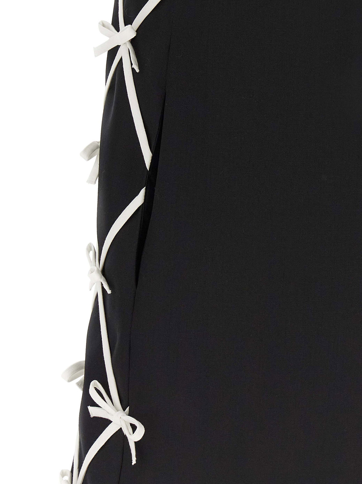 Moschino Bow Dress-TOPS / DRESSES-[Adult]-[Female]-2022 Online Blue Zone Planet