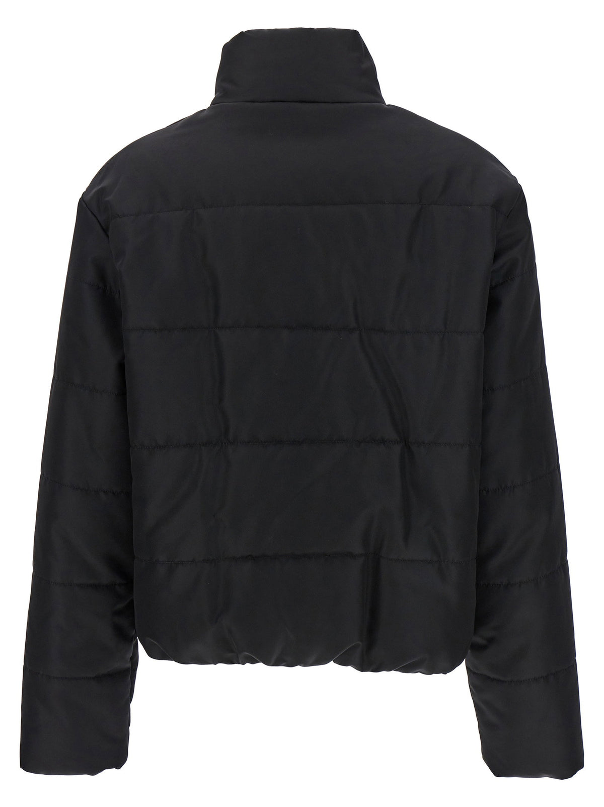 Moschino Logo Button Down Jacket-Jackets-[Adult]-[Female]-2022 Online Blue Zone Planet