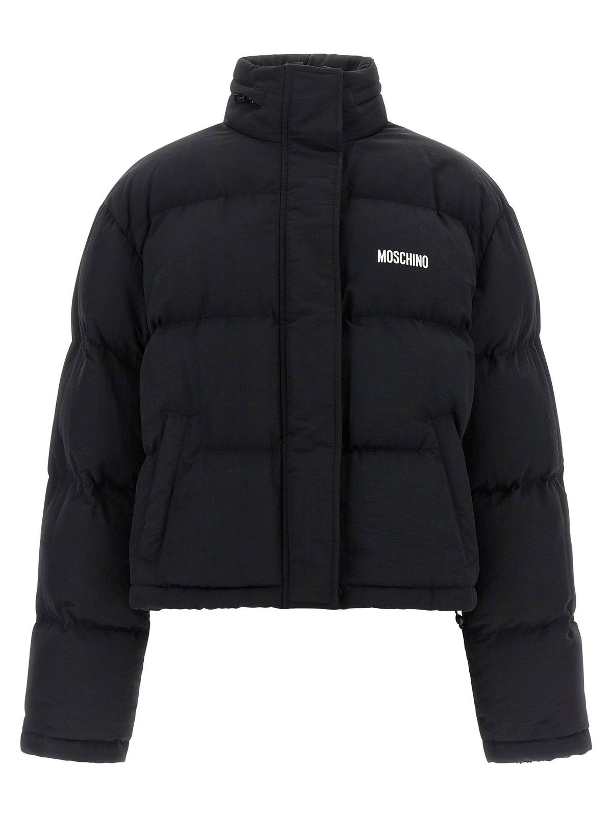 Moschino Smiley Bomber Jacket-Jackets-[Adult]-[Female]-2022 Online Blue Zone Planet