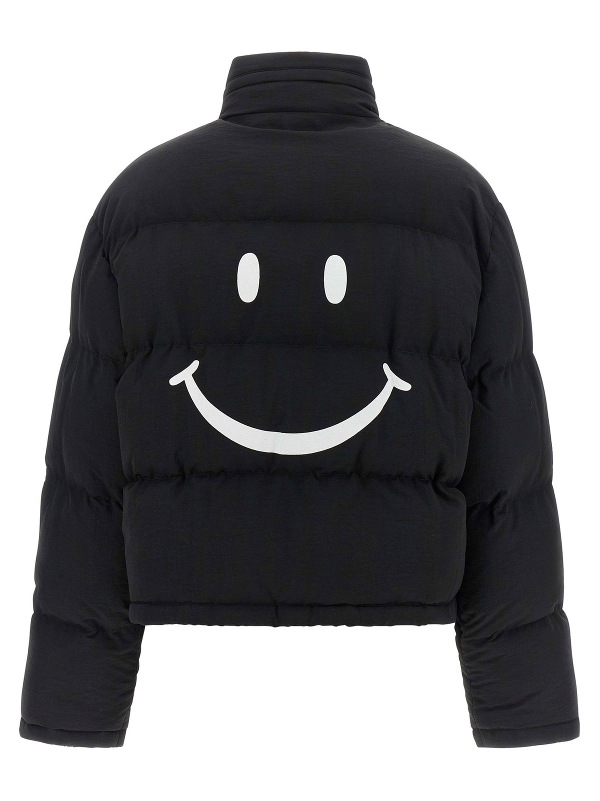 Moschino Smiley Bomber Jacket-Jackets-[Adult]-[Female]-2022 Online Blue Zone Planet