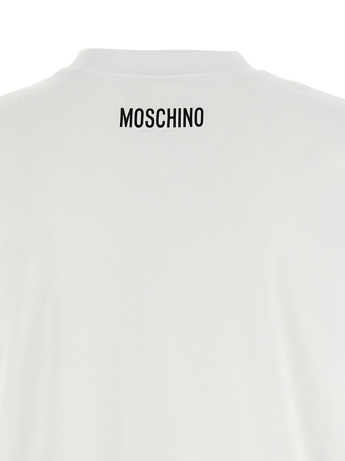 Moschino Printed T-shirt-Topwear-[Adult]-[Female]-2022 Online Blue Zone Planet
