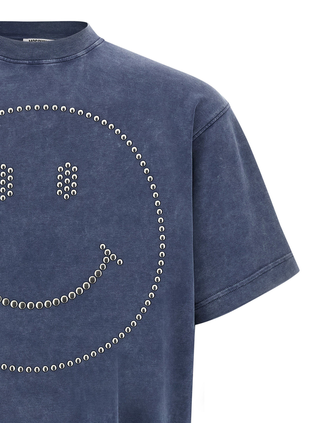 Moschino Smiley® T-shirt-Topwear-[Adult]-[Female]-2022 Online Blue Zone Planet