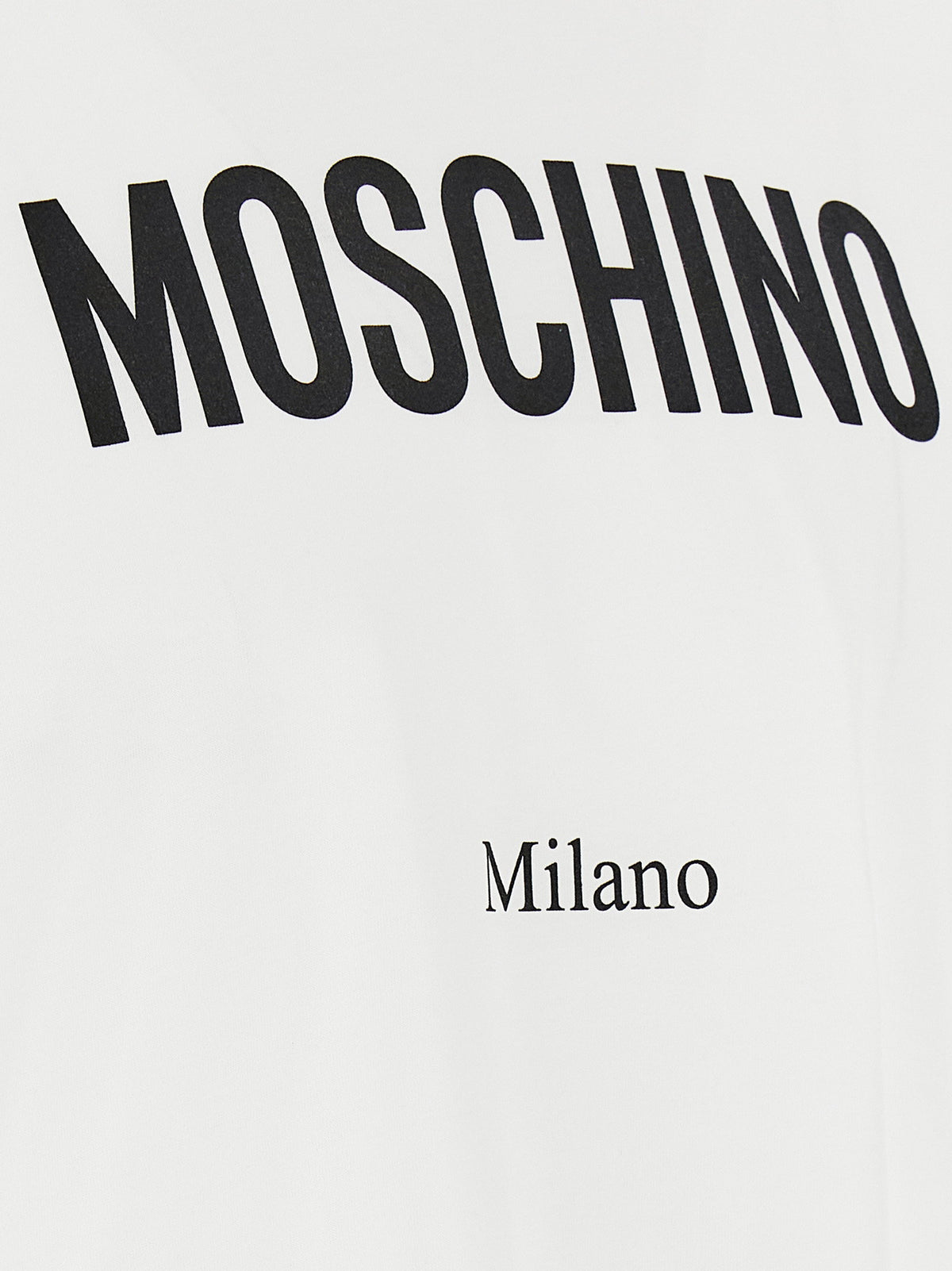 Moschino Logo T-shirt-Topwear-[Adult]-[Female]-2022 Online Blue Zone Planet