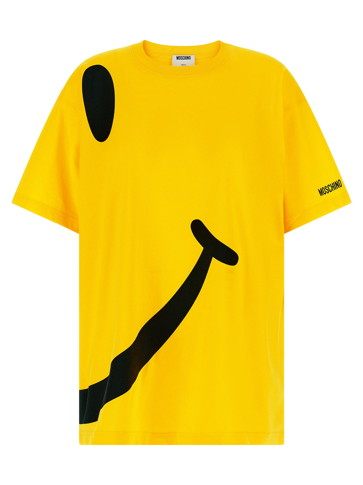 Moschino Smiley® T-shirt-Topwear-[Adult]-[Female]-2022 Online Blue Zone Planet