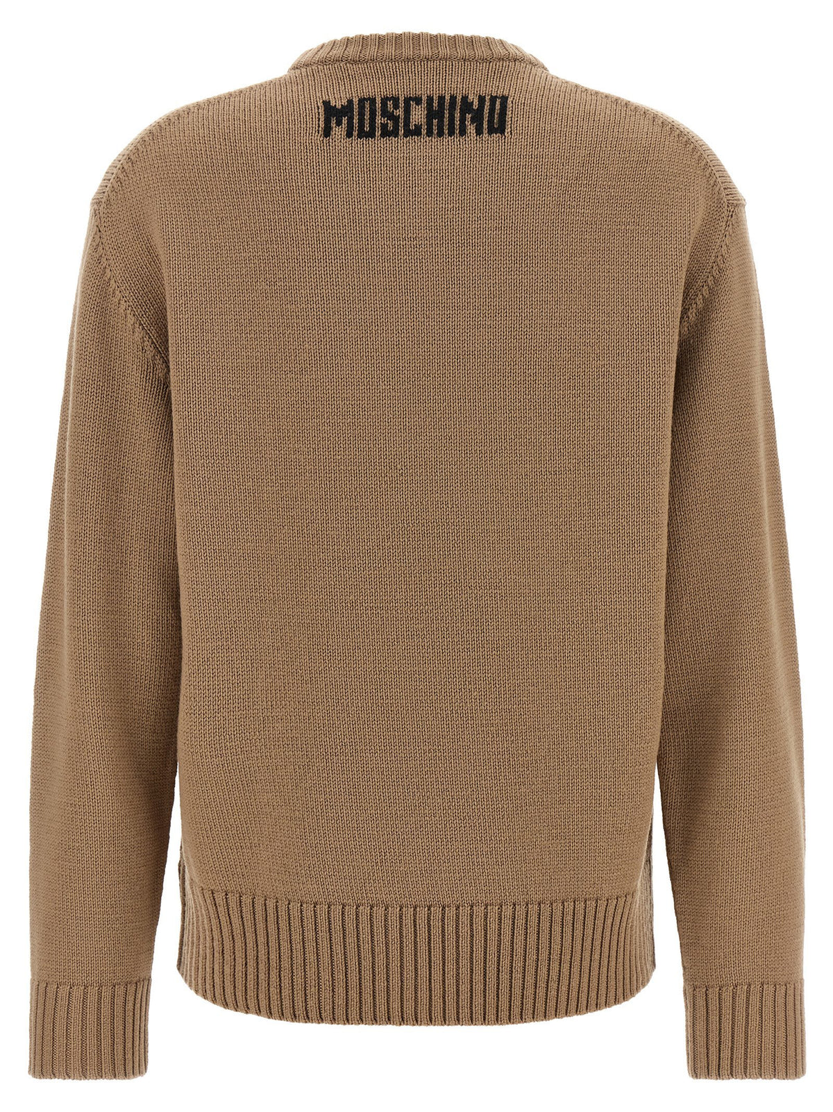 Moschino Extra Fine Merino Wool Sweater-TOPS / DRESSES-[Adult]-[Female]-2022 Online Blue Zone Planet