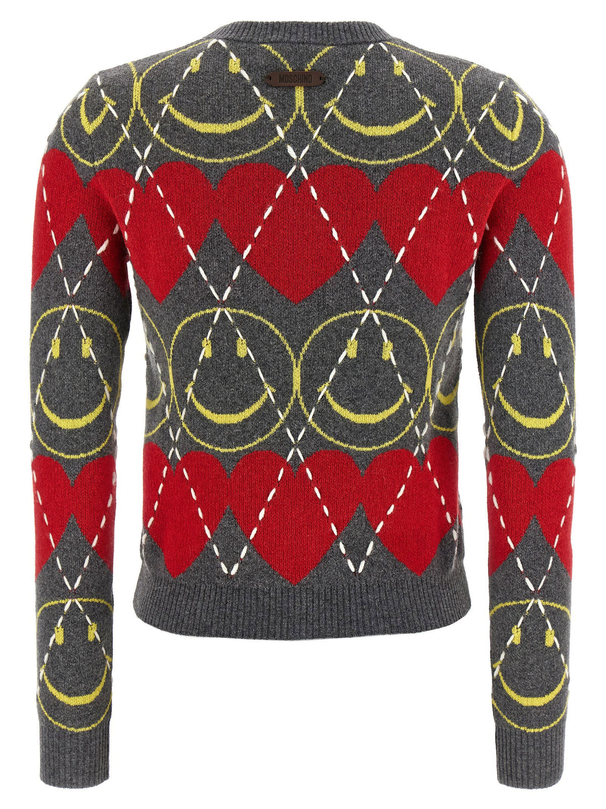 Moschino Smiley Sweater-Topwear-[Adult]-[Female]-2022 Online Blue Zone Planet