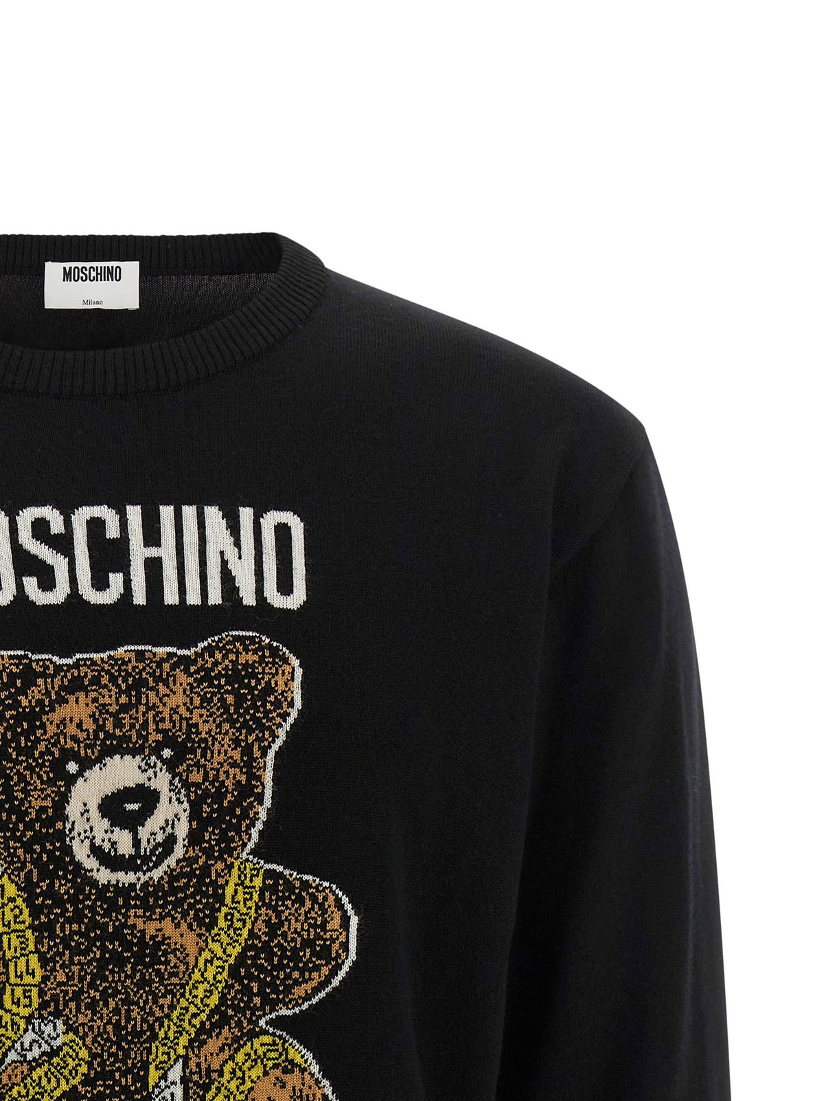 Moschino Teddy Bear Sweater-TOPS / DRESSES-[Adult]-[Female]-2022 Online Blue Zone Planet