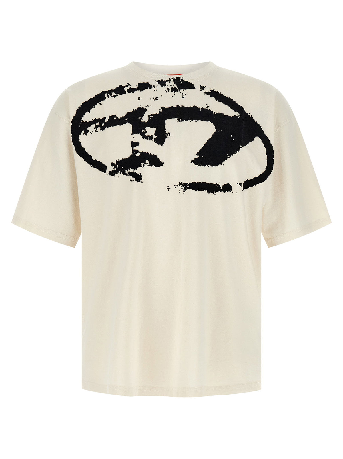 Diesel T-boxt-n14 T-shirt-Topwear-[Adult]-[Female]-XXL-White/black-2022 Online Blue Zone Planet