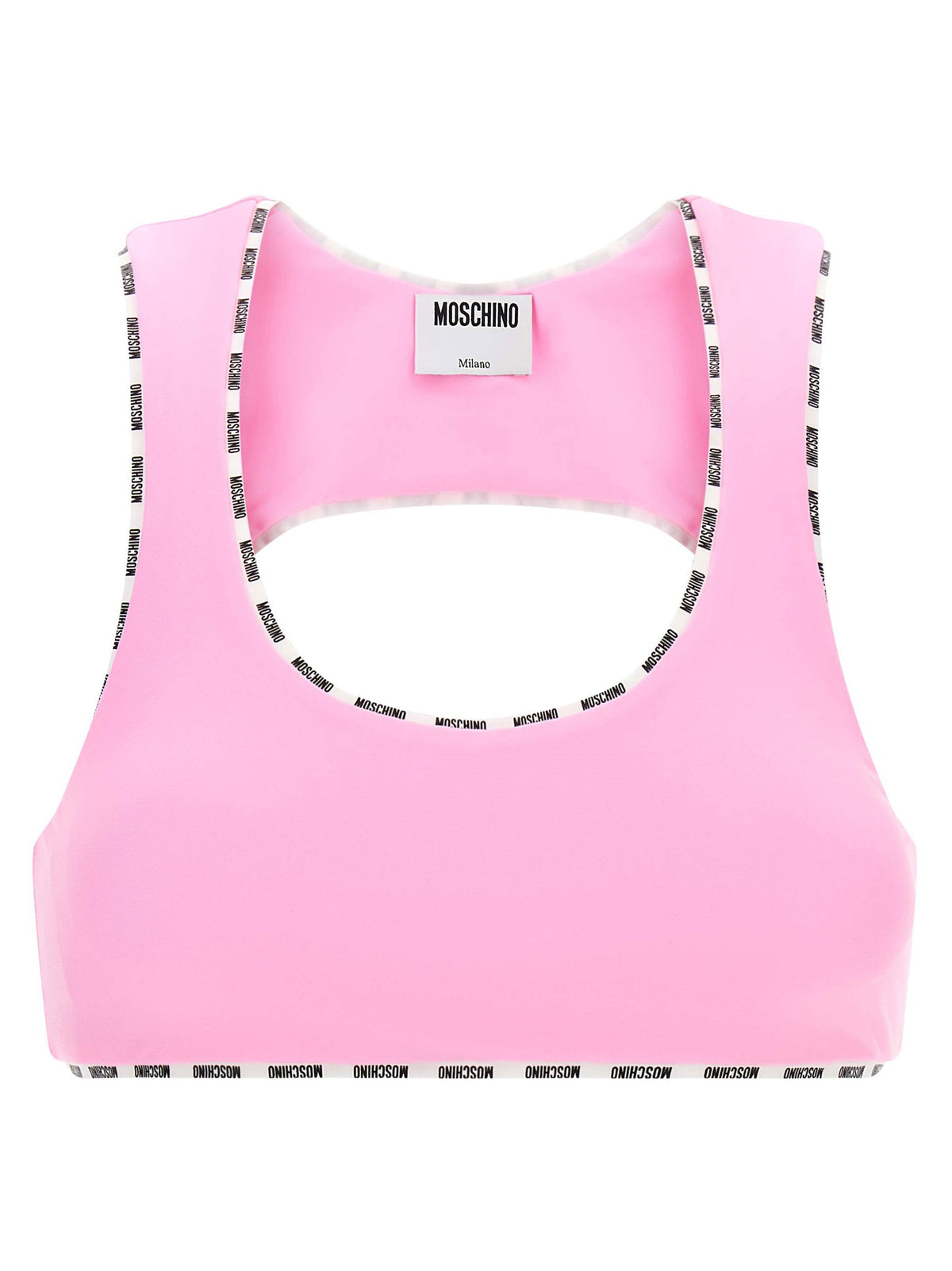 Moschino Sporty Top-Topwear-[Adult]-[Female]-40 IT-Pink-2022 Online Blue Zone Planet