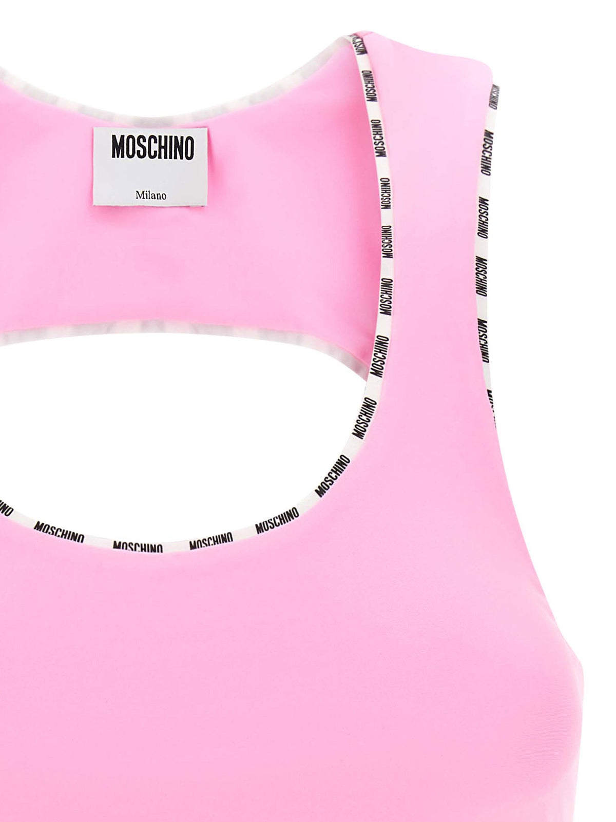 Moschino Sporty Top-Topwear-[Adult]-[Female]-2022 Online Blue Zone Planet