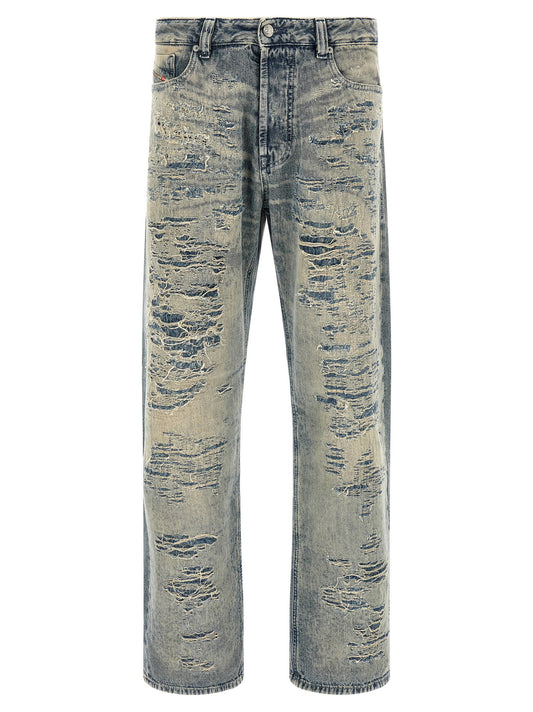 Diesel 1980 D-eeper Jeans-Jeans-[Adult]-[Female]-2022 Online Blue Zone Planet