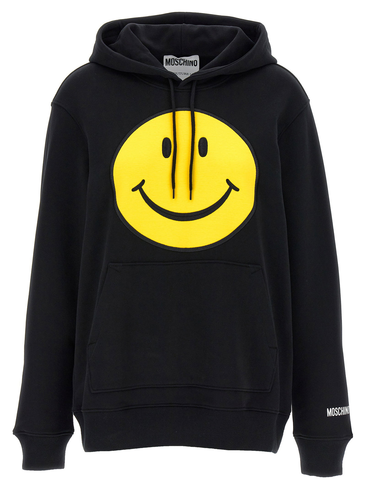 Moschino Smiley Hoodie-Tops / Dresses-[Adult]-[Female]-XXS-2022 Online Blue Zone Planet