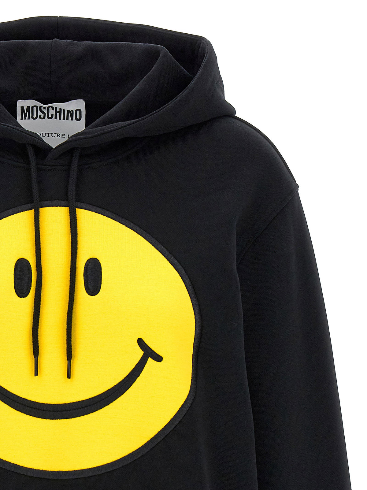 Moschino Smiley Hoodie-Tops / Dresses-[Adult]-[Female]-2022 Online Blue Zone Planet