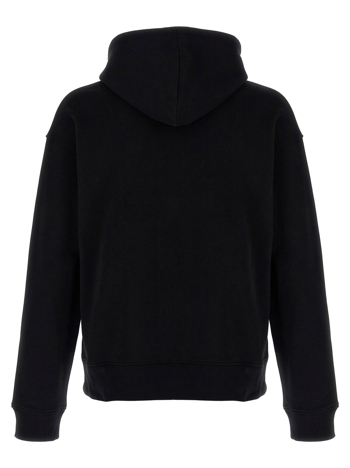 Moschino Logo Print Hoodie-Tops / Dresses-[Adult]-[Female]-2022 Online Blue Zone Planet