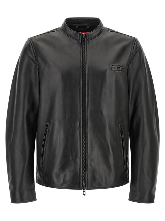 Diesel L-tad-wrd Jacket-Jackets-[Adult]-[Female]-48 IT-Black-2022 Online Blue Zone Planet