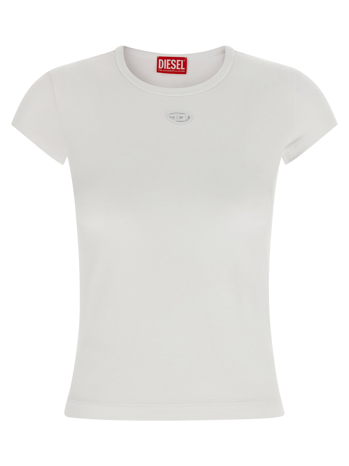Diesel T-angie-od T-shirt-Topwear-[Adult]-[Female]-L-White-2022 Online Blue Zone Planet