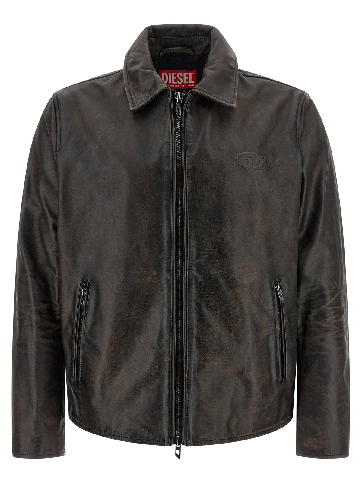 Diesel L-amar-wrd Jacket-Jackets-[Adult]-[Female]-50 IT-Brown-2022 Online Blue Zone Planet