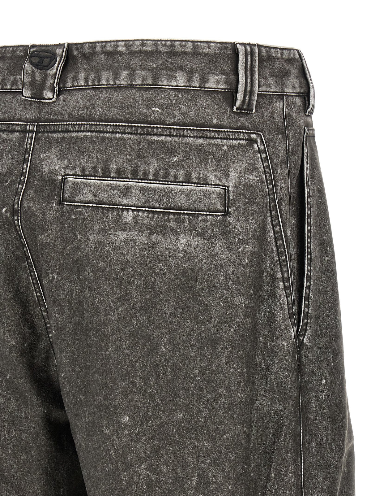 Diesel P-delly-njcj Pants-Trousers-[Adult]-[Female]-2022 Online Blue Zone Planet