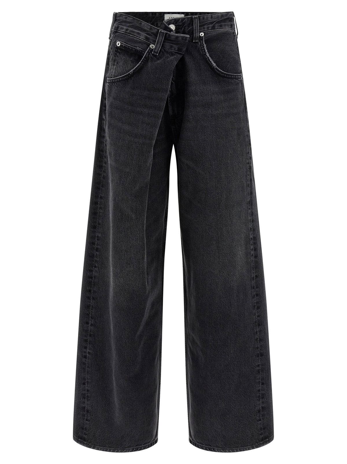 Agolde Vana Jeans-Jeans-[Adult]-[Female]-26-Black-2022 Online Blue Zone Planet