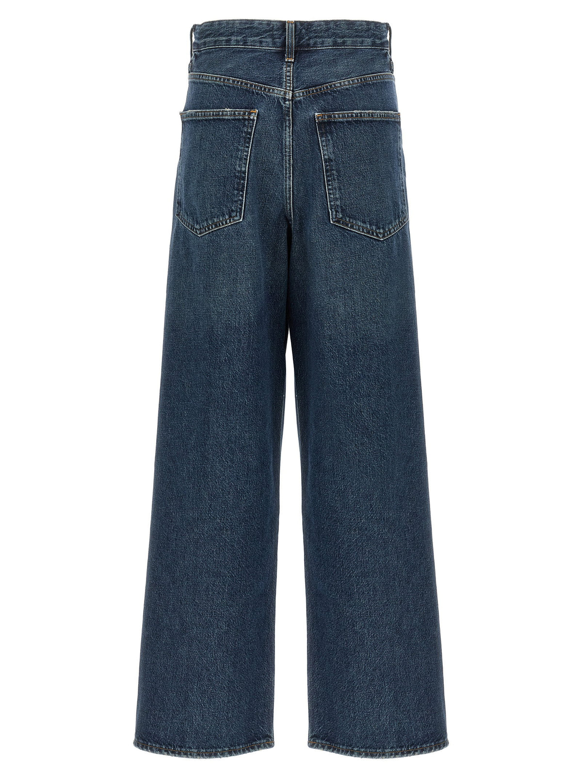 Agolde Vana Fold Jeans-Jeans-[Adult]-[Female]-2022 Online Blue Zone Planet