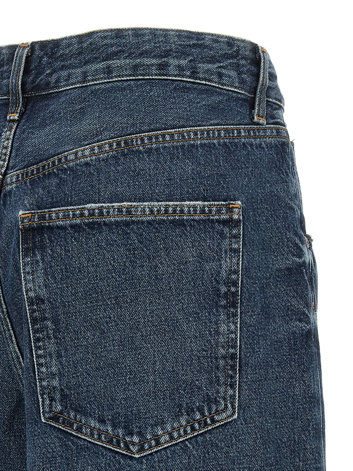 Agolde Vana Fold Jeans-Jeans-[Adult]-[Female]-2022 Online Blue Zone Planet