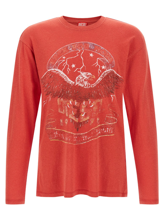 Diesel T-geri-ls T-shirt-Topwear-[Adult]-[Female]-XL-2022 Online Blue Zone Planet
