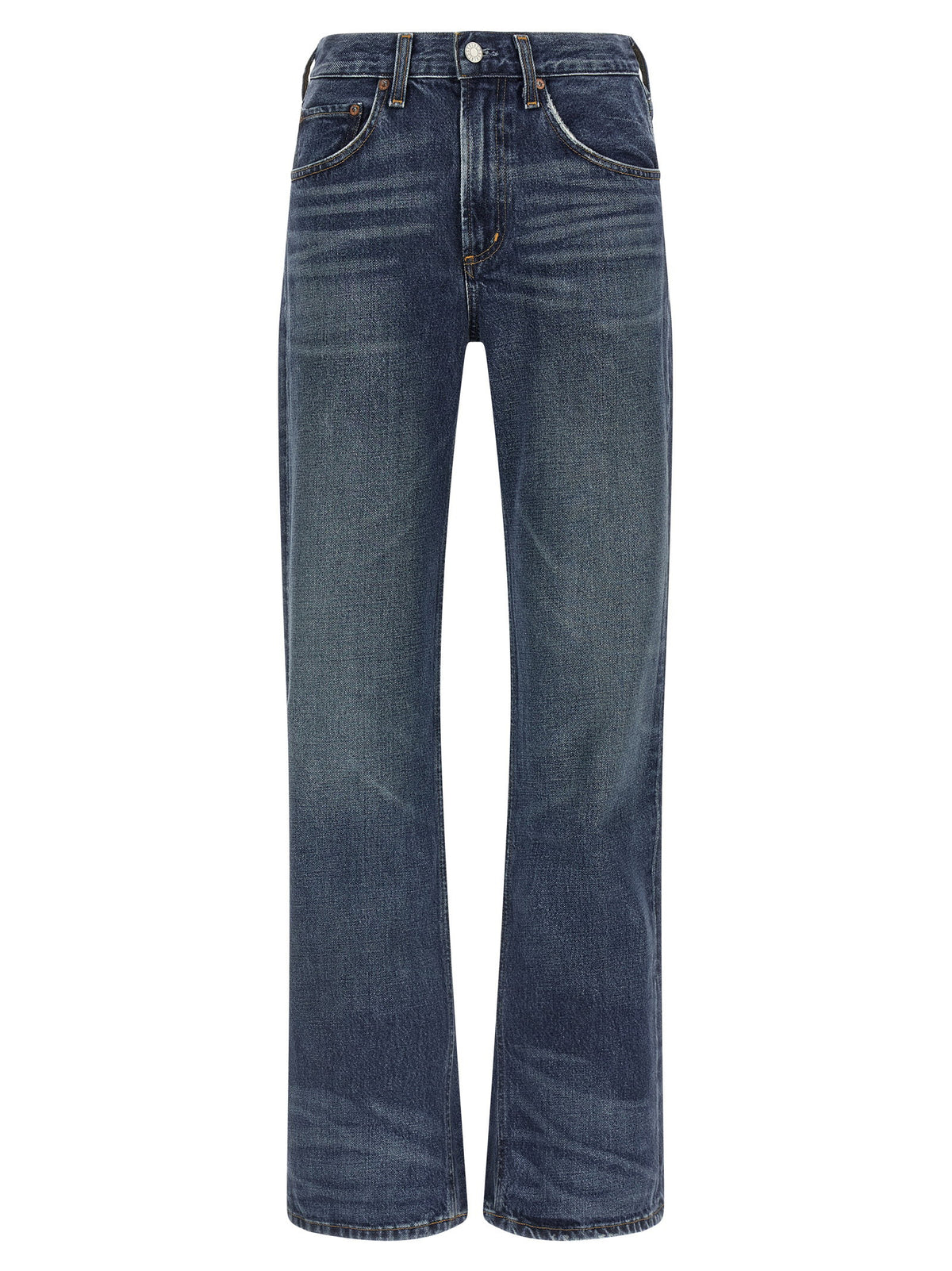Agolde Kick Boot Jeans-Jeans-[Adult]-[Female]-30-Blue-2022 Online Blue Zone Planet
