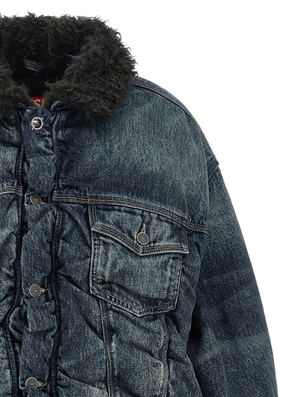 Diesel D-curly-fsj1 Jacket-Jackets-[Adult]-[Female]-2022 Online Blue Zone Planet