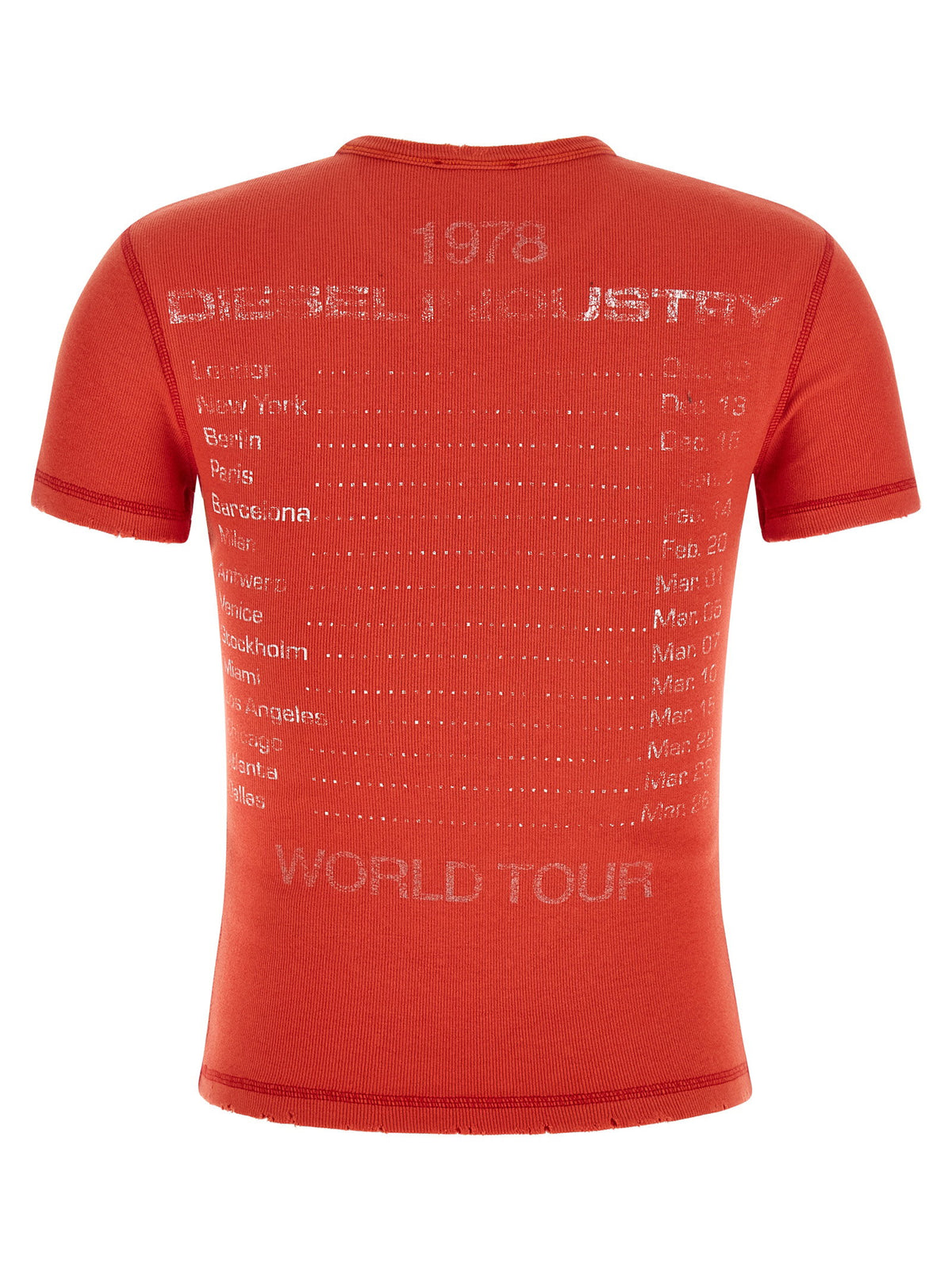 Diesel T-marsy-rib-cry T-shirt-TOPS / DRESSES-[Adult]-[Female]-2022 Online Blue Zone Planet