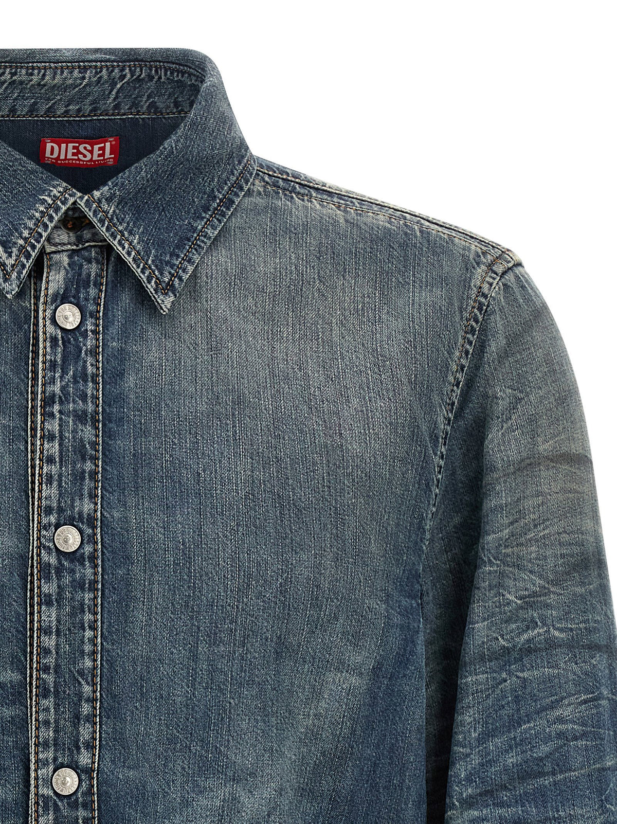 Diesel D-synar-fsj4 Shirt-Shirts-[Adult]-[Female]-2022 Online Blue Zone Planet
